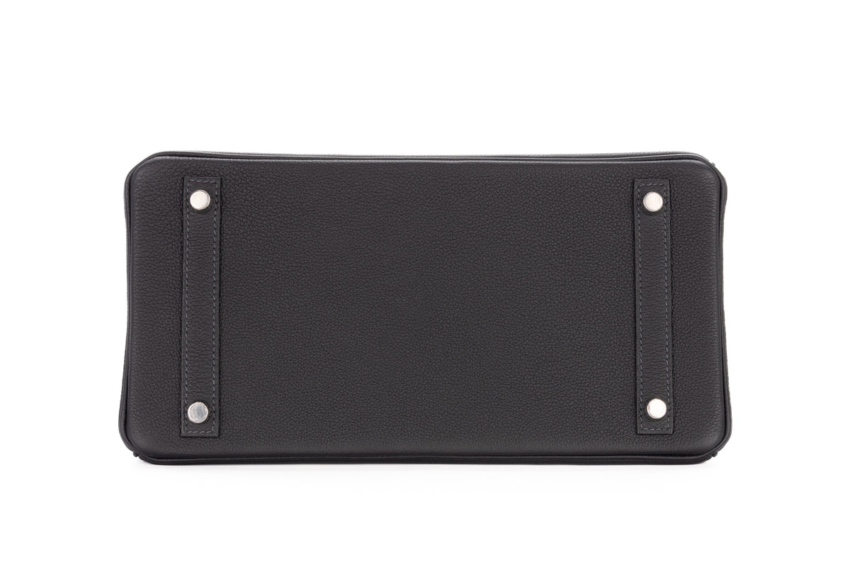 Hermès Birkin 30 Cabane Togo Palladium Hardware - view 6