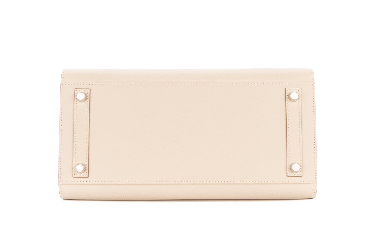 Hermès Birkin 30 Craie Epsom Sellier Palladium Hardware - view 6