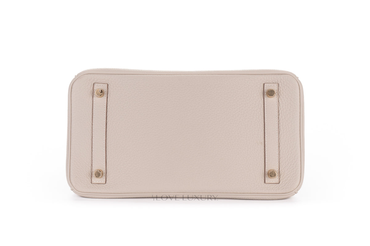 Hermès Birkin 30 Craie Togo Gold Hardware - view 6