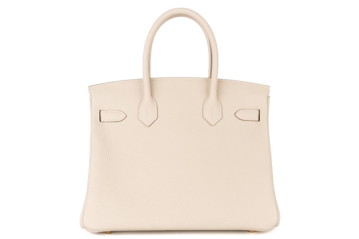 Hermès Birkin 30 Craie Togo Gold Hardware - view 3