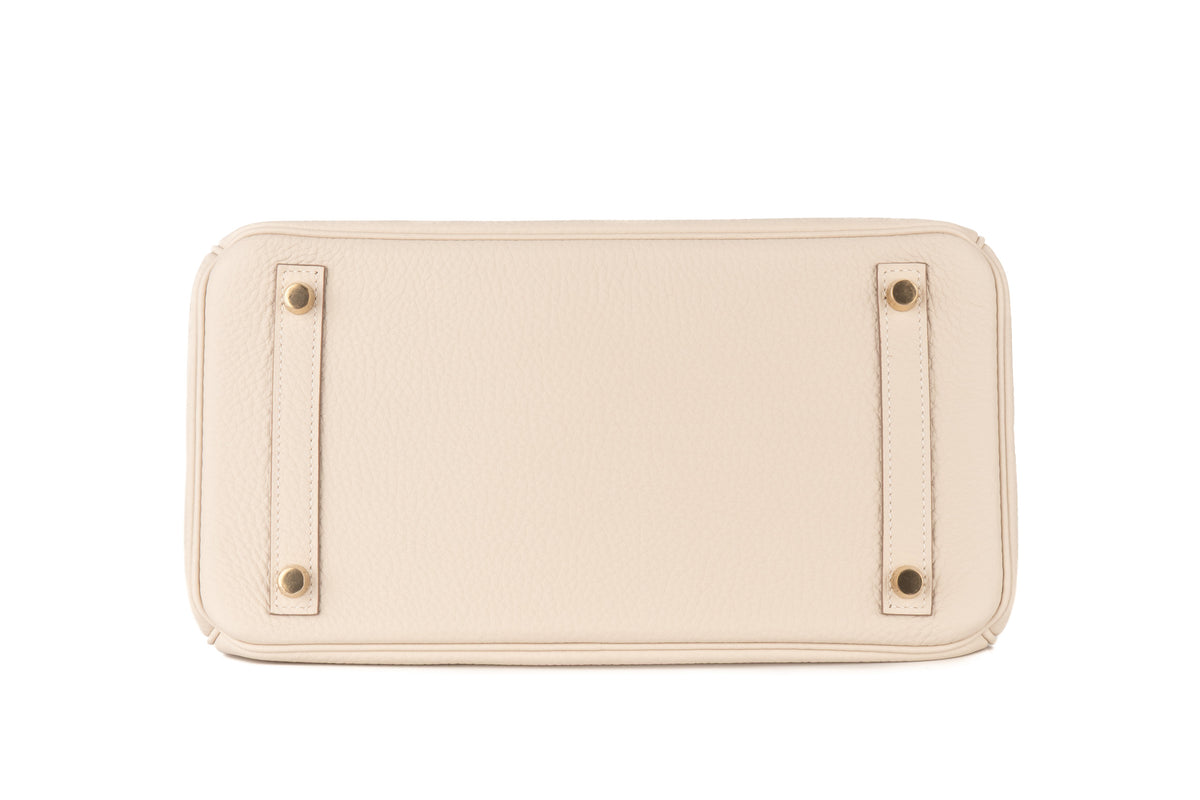 Hermès Birkin 30 Craie Togo Gold Hardware - view 6
