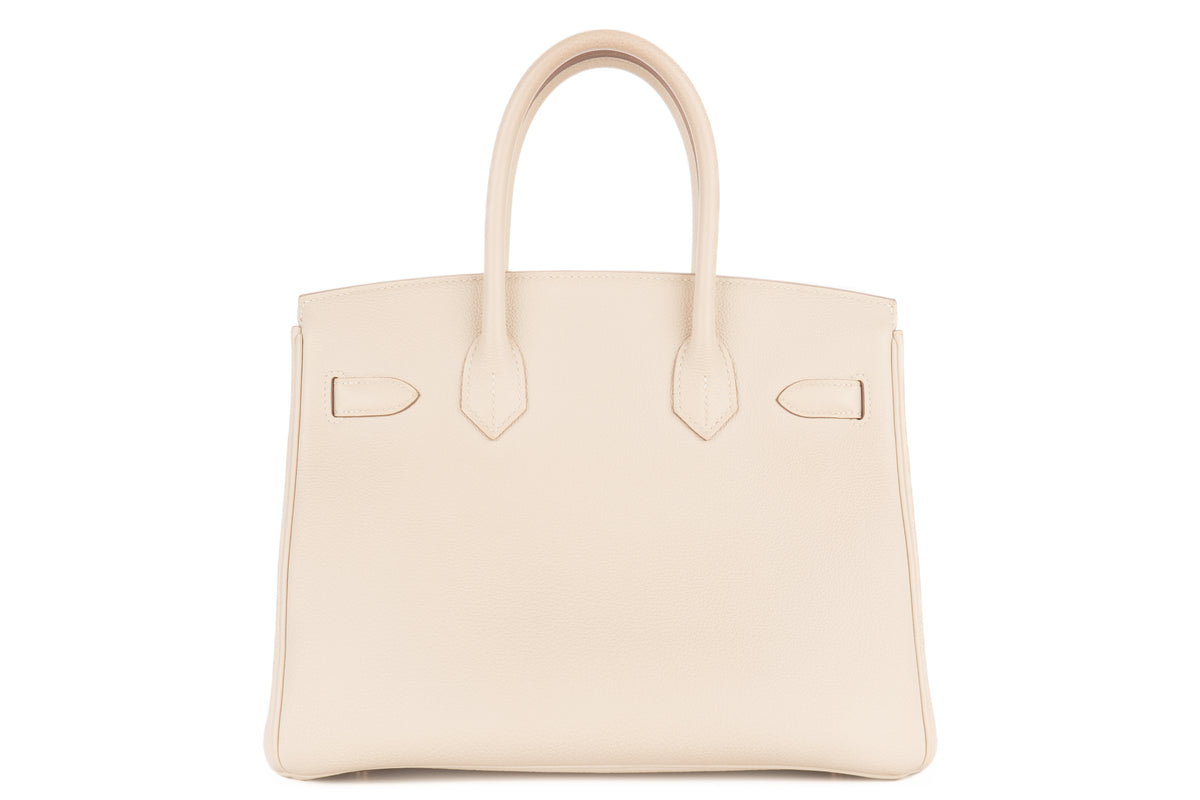 Hermès Birkin 30 Craie Togo Rose Gold Hardware - view 3