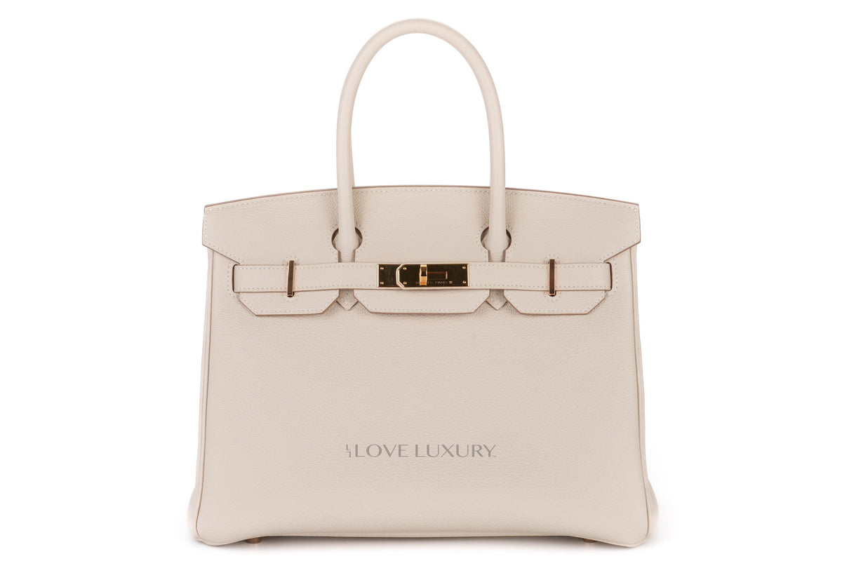 Hermès Birkin 30 Craie Togo Rose Gold Hardware - view 1