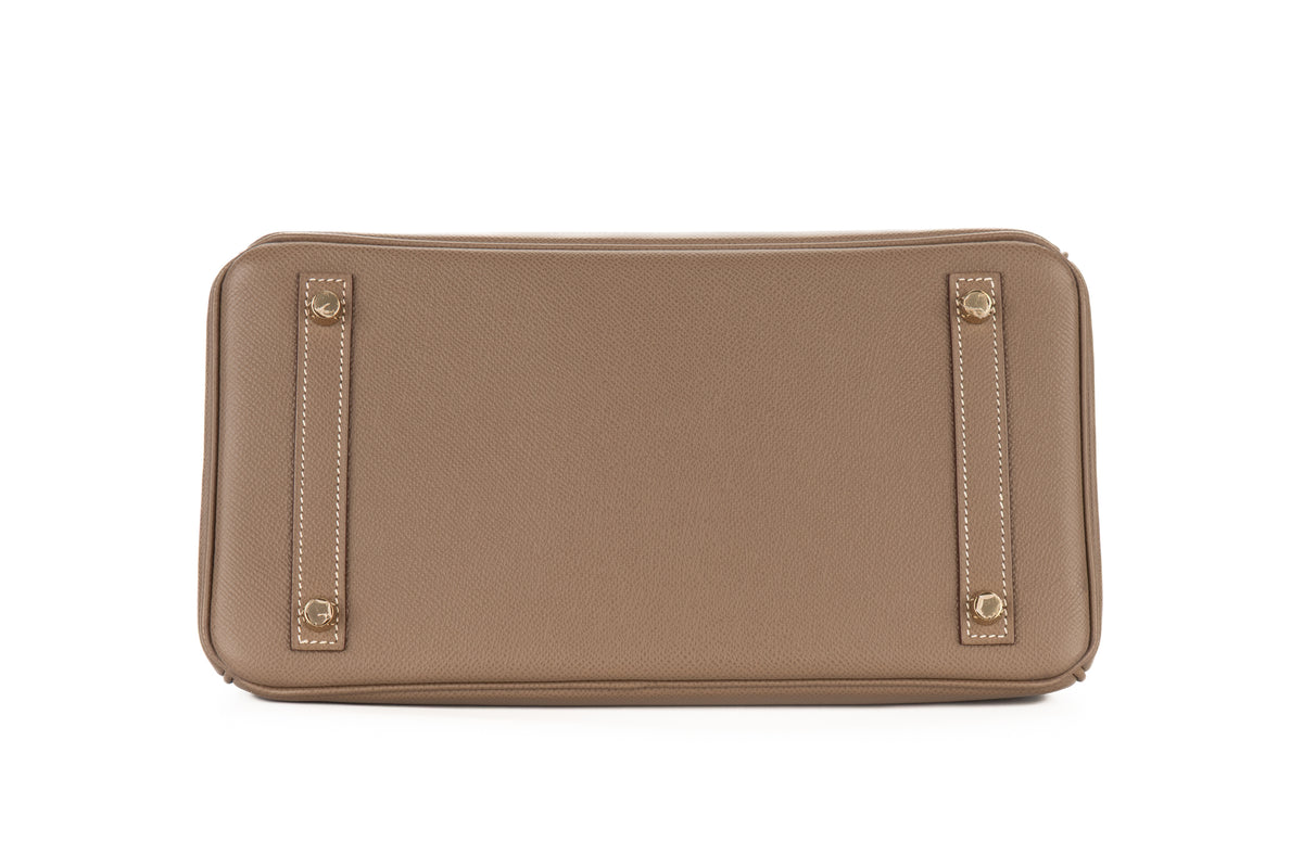 Hermès Birkin 30 Etoupe Epsom Retourne Gold Hardware - view 6