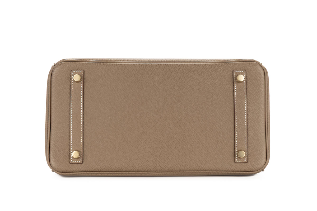 Hermès Birkin 30 Etoupe Epsom Retourne Gold Hardware - view 6