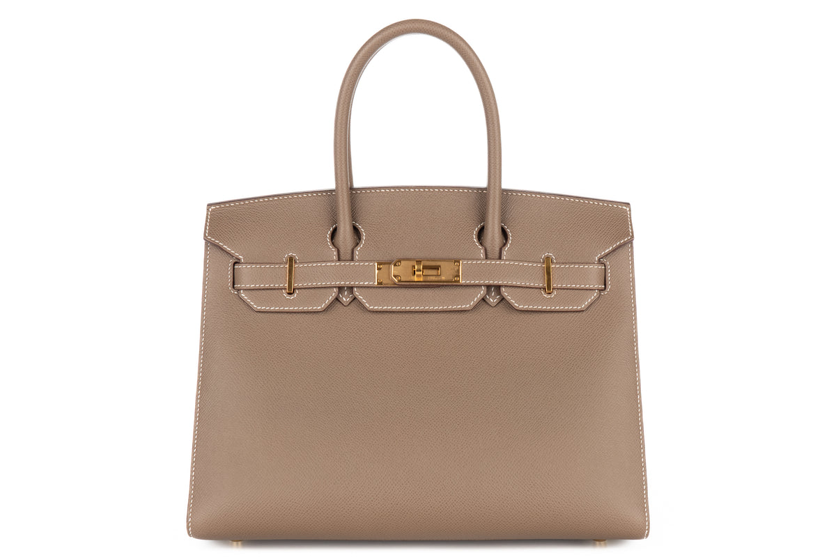 Hermès Birkin 30 Etoupe Epsom Sellier Gold Hardware - view 1