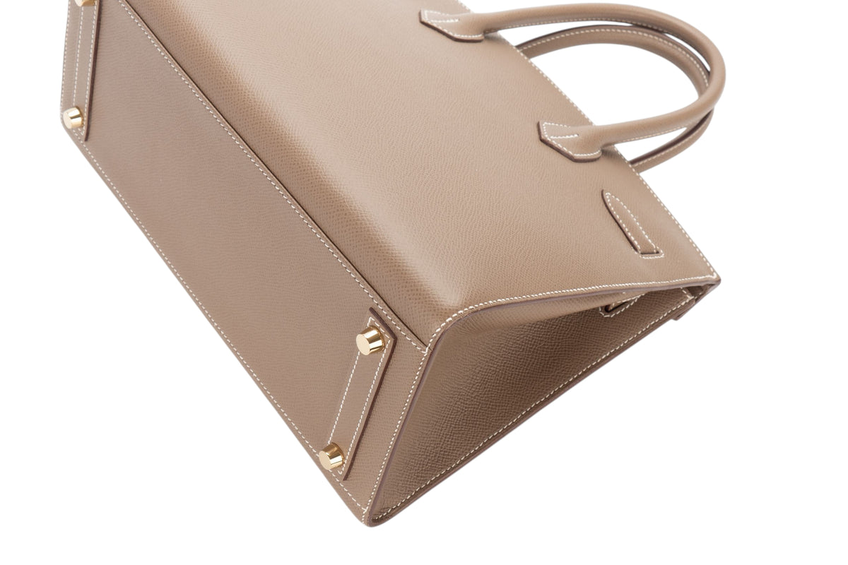 Hermès Birkin 30 Etoupe Epsom Sellier Gold Hardware - view 14