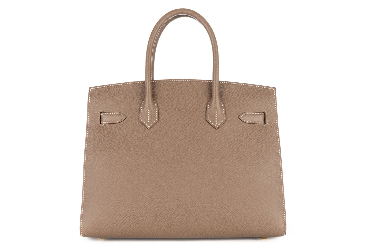 Hermès Birkin 30 Etoupe Epsom Sellier Gold Hardware - view 3