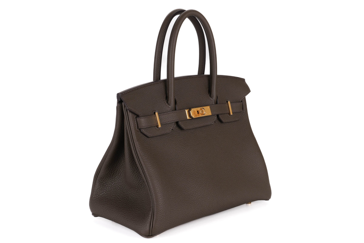Hermès Birkin 30 Eucalyptus Togo Gold Hardware - view 2