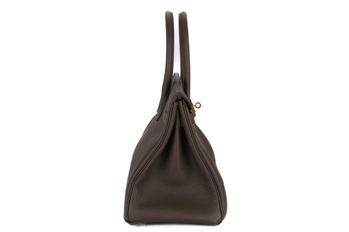 Hermès Birkin 30 Eucalyptus Togo Gold Hardware - view 5