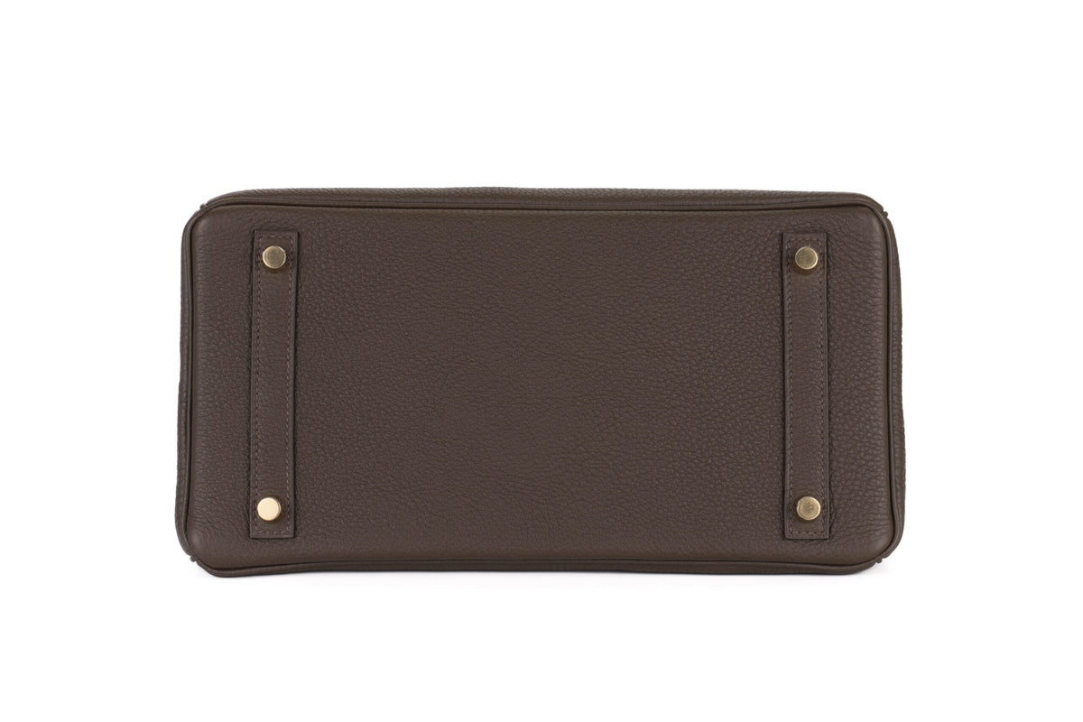 Hermès Birkin 30 Eucalyptus Togo Gold Hardware - view 6