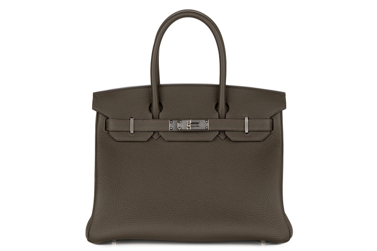 Hermès Birkin 30 Eucalyptus Togo Palladium Hardware - view 1