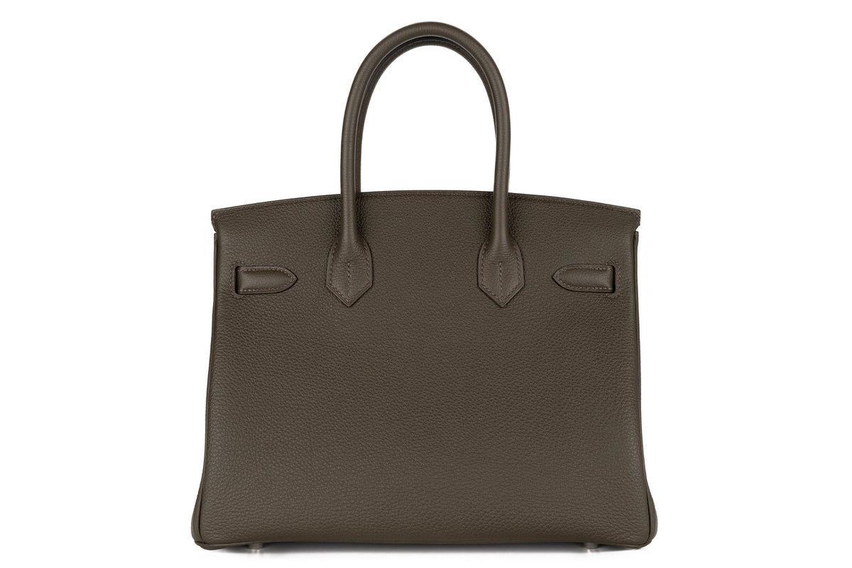 Hermès Birkin 30 Eucalyptus Togo Palladium Hardware - view 3