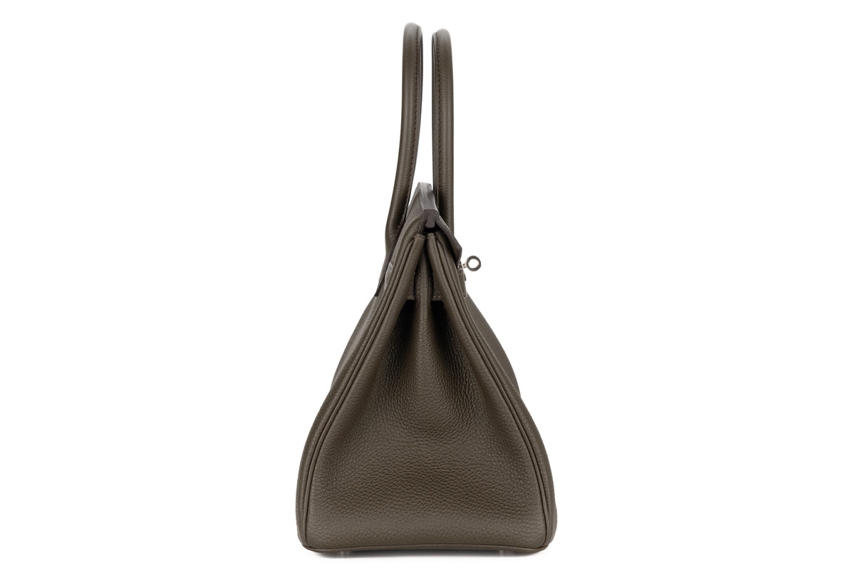 Hermès Birkin 30 Eucalyptus Togo Palladium Hardware - view 5