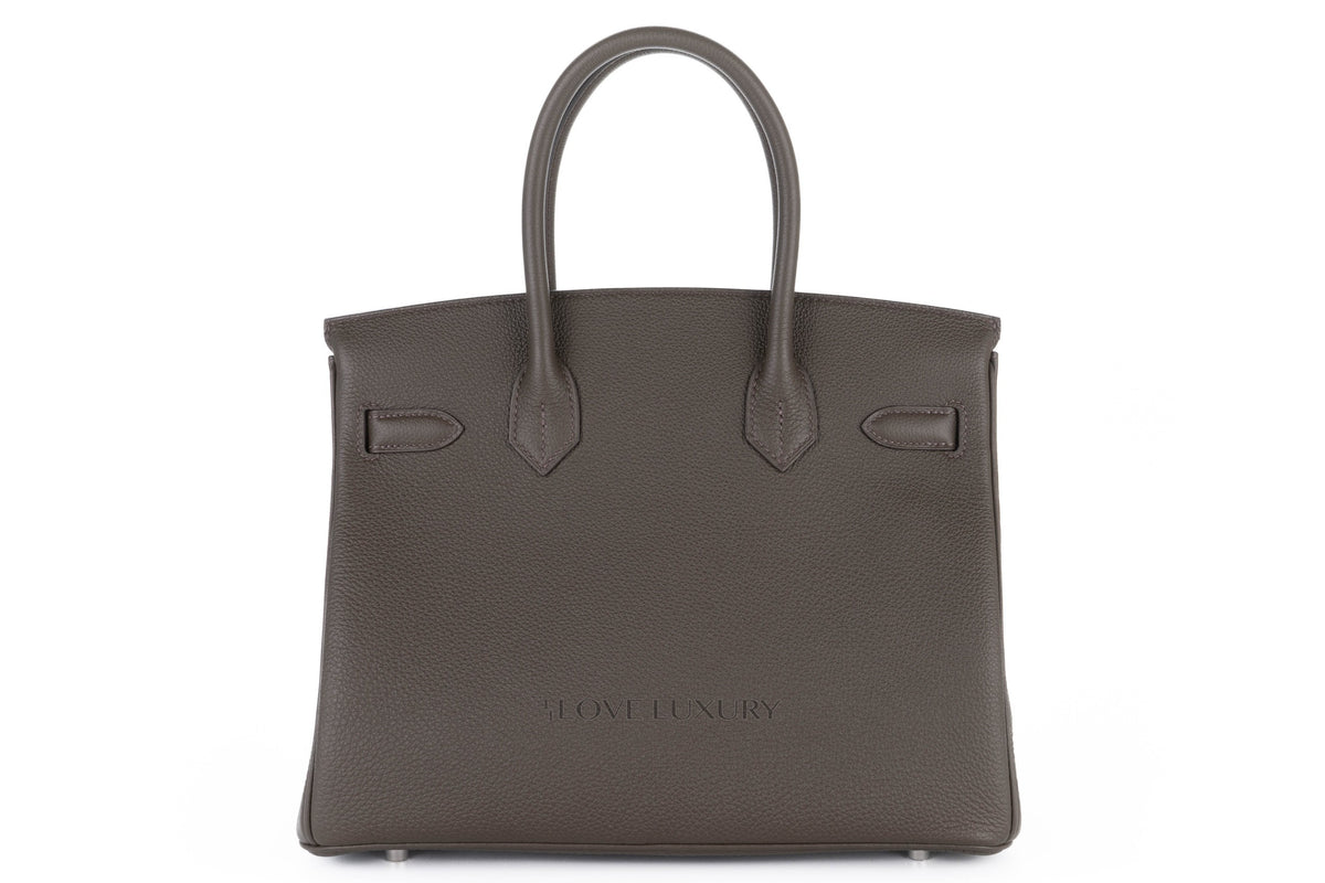 Hermès Birkin 30 Eucalyptus Togo Palladium Hardware - view 3
