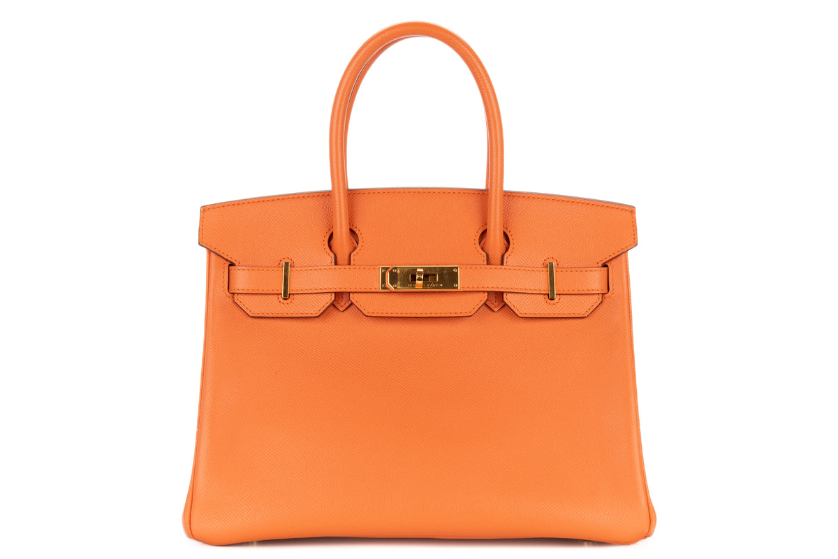 Hermès Birkin 30 Flamingo Epsom Retourne Gold Hardware - view 1