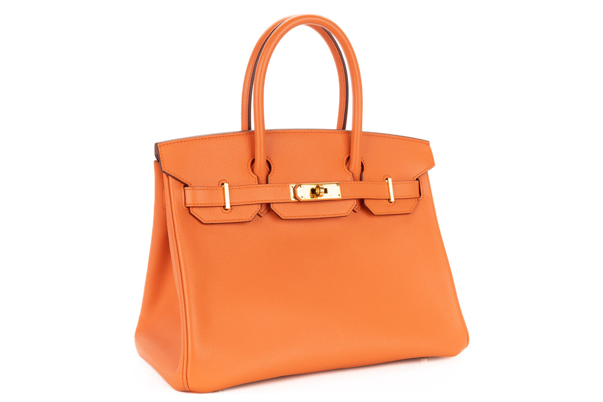 Hermès Birkin 30 Flamingo Epsom Retourne Gold Hardware - view 2