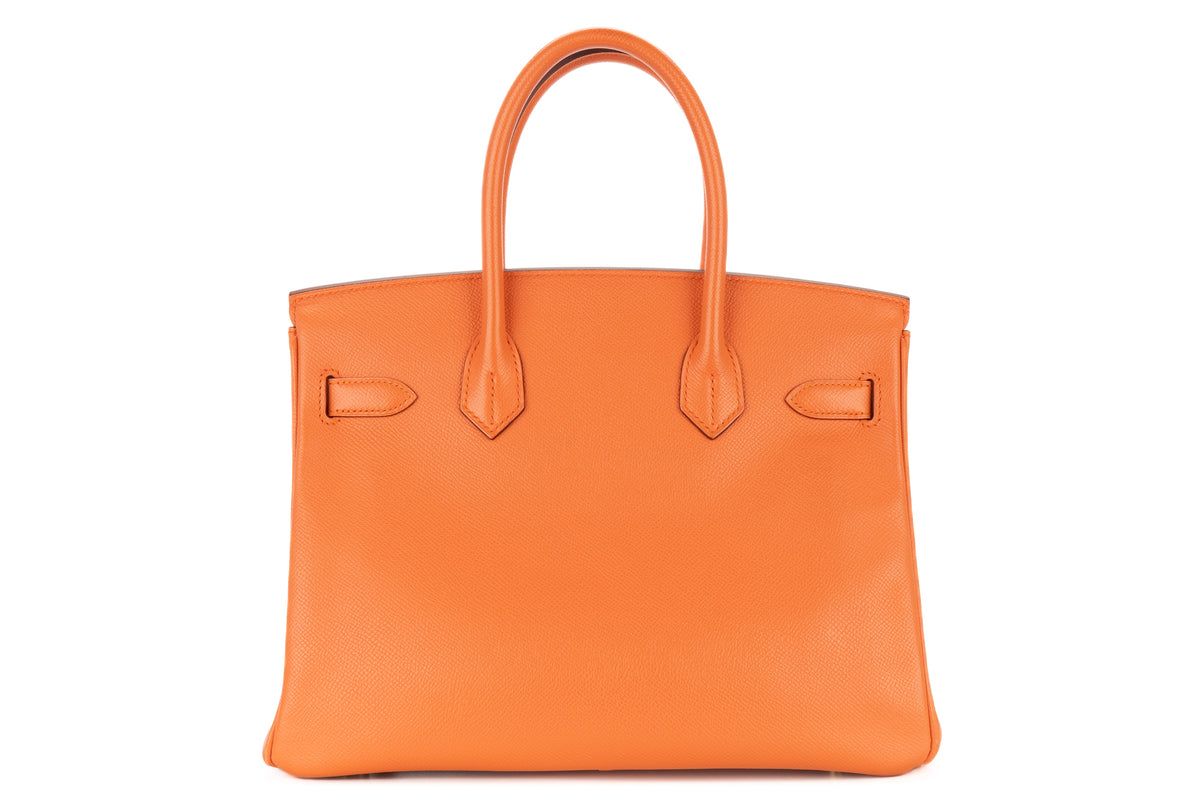 Hermès Birkin 30 Flamingo Epsom Retourne Gold Hardware - view 3