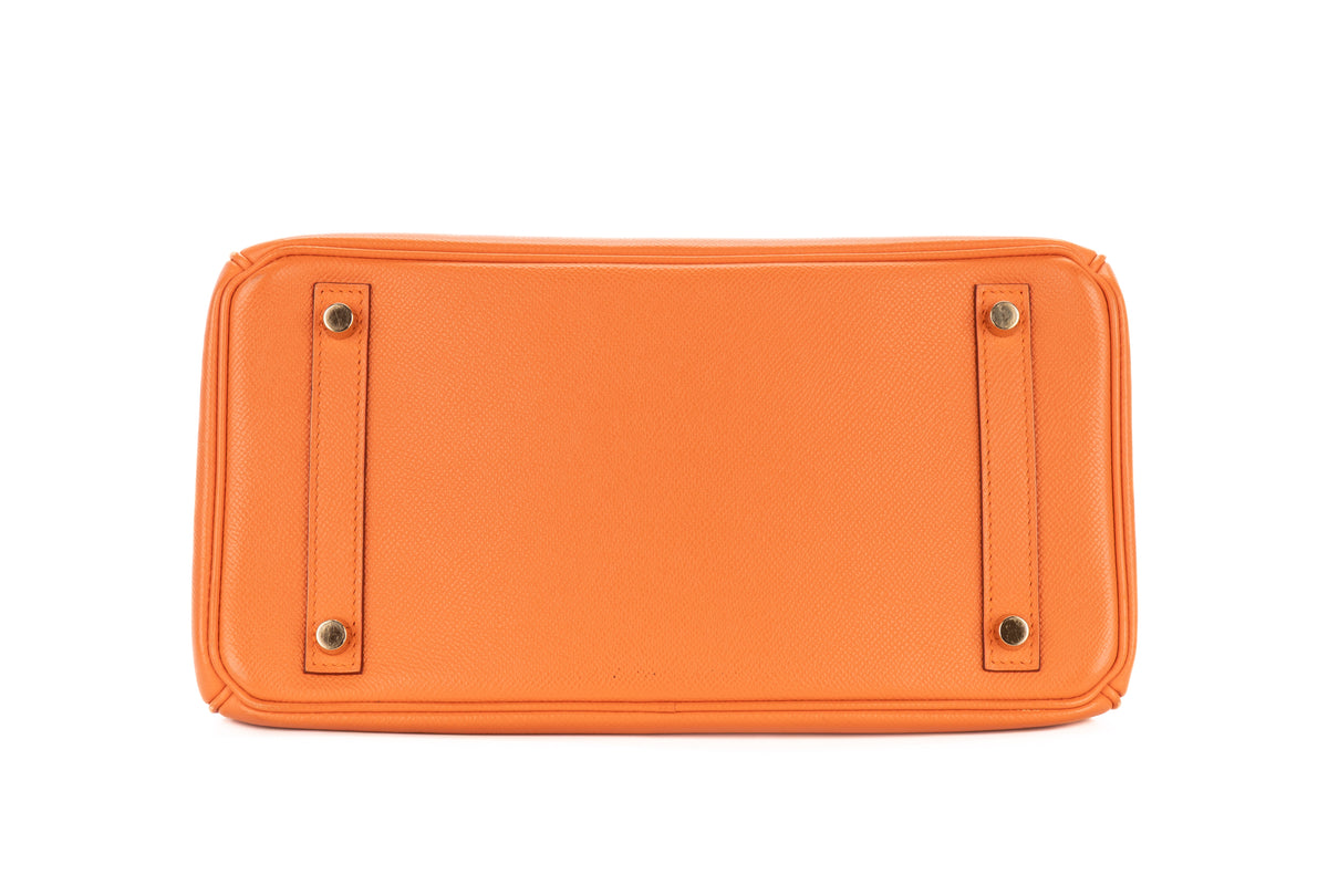 Hermès Birkin 30 Flamingo Epsom Retourne Gold Hardware - view 6
