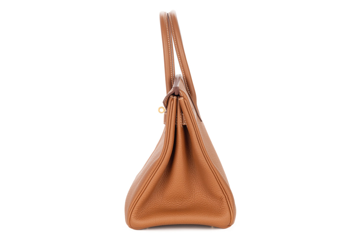 Hermès Birkin 30 Gold Togo Gold Hardware - view 4
