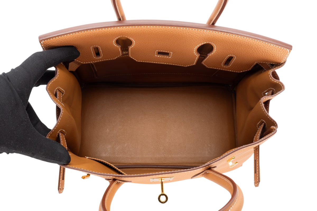 Hermès Birkin 30 Gold Togo Gold Hardware - view 10