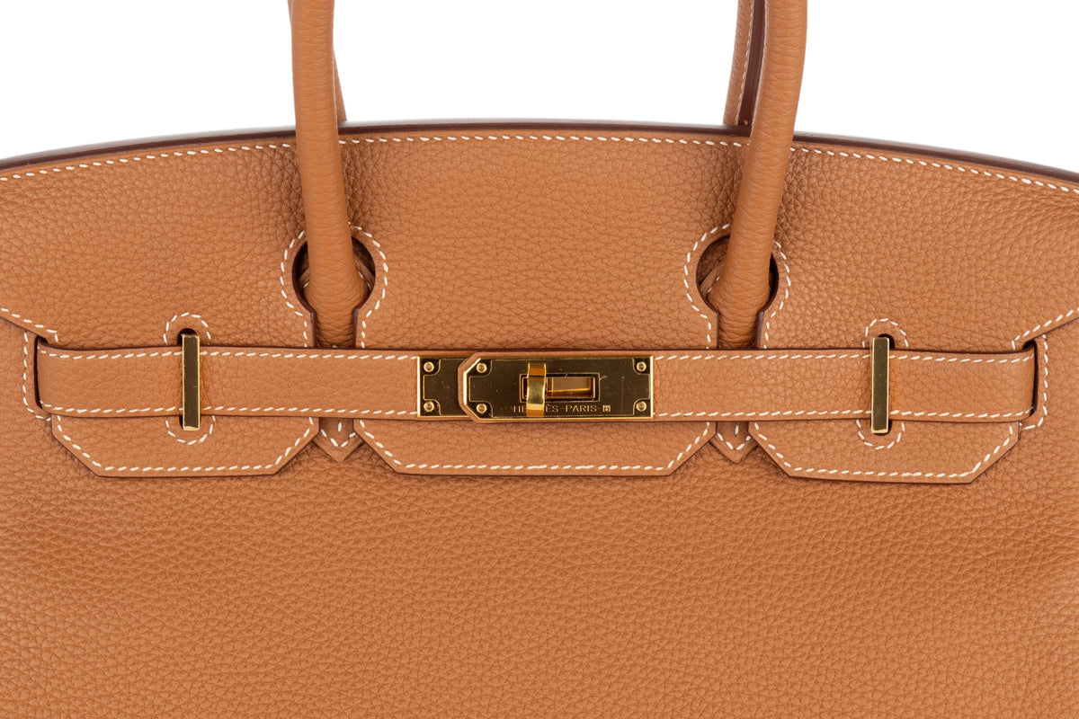 Hermès Birkin 30 Gold Togo Gold Hardware - view 7