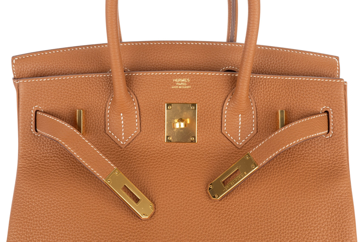 Hermès Birkin 30 Gold Togo Gold Hardware - view 9