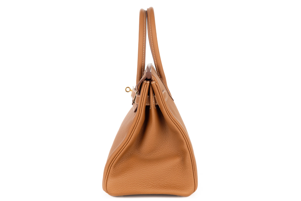 Hermès Birkin 30 Gold Togo Gold Hardware - view 4