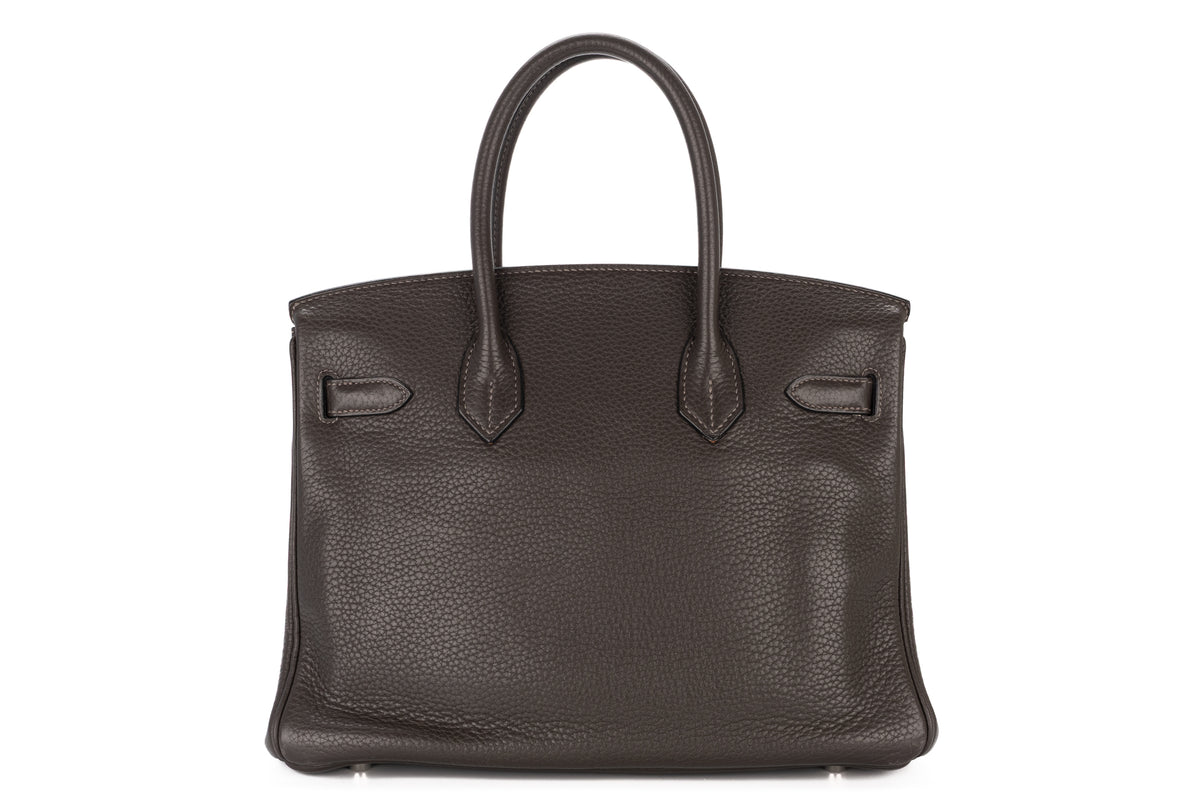 Hermès Birkin 30 Graphite Togo Palladium Hardware - view 3
