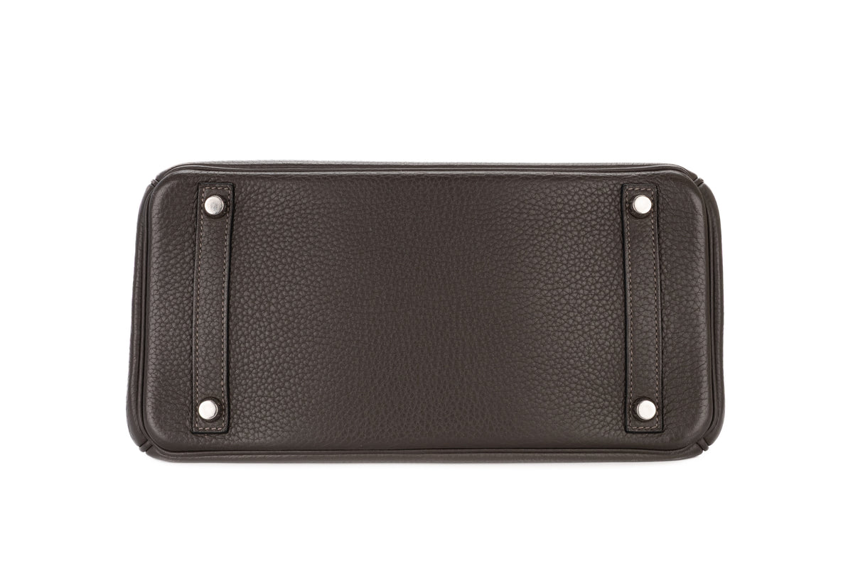 Hermès Birkin 30 Graphite Togo Palladium Hardware - view 6