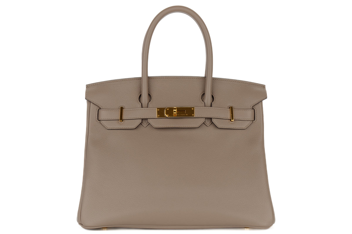 Hermès Birkin 30 Gris Asphalte Togo Gold Hardware - view 1