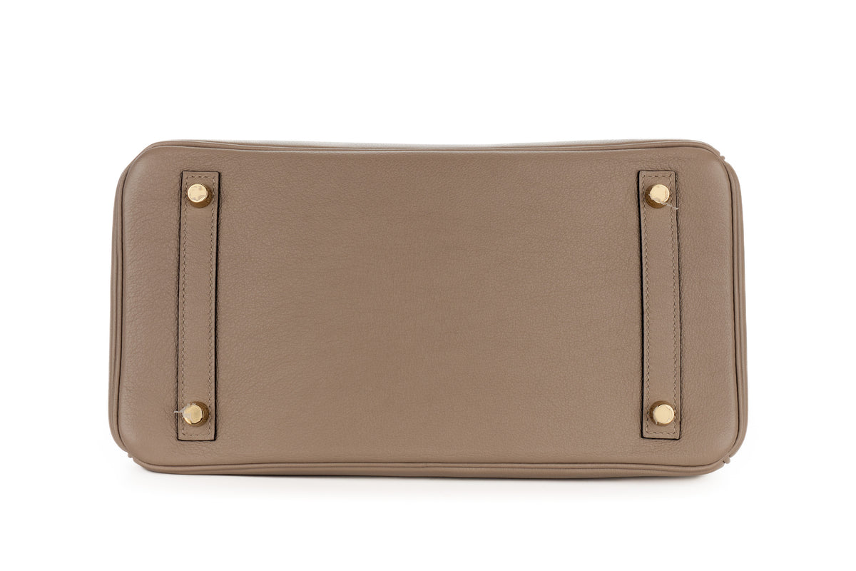 Hermès Birkin 30 Gris Asphalte Togo Gold Hardware - view 6