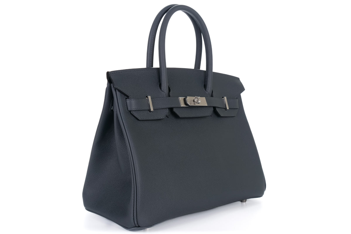 Hermès Birkin 30 Gris Misty Epsom Palladium Hardware - view 2