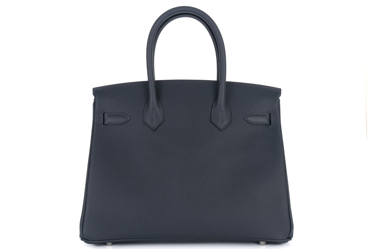 Hermès Birkin 30 Gris Misty Epsom Palladium Hardware - view 3