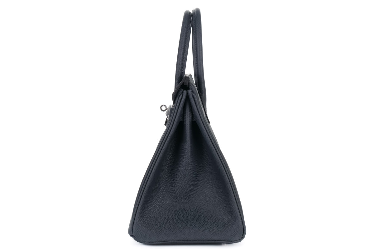 Hermès Birkin 30 Gris Misty Epsom Palladium Hardware - view 4