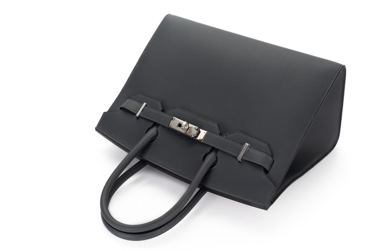 Hermès Birkin 30 Gris Misty Epsom Sellier Palladium Hardware - view 8