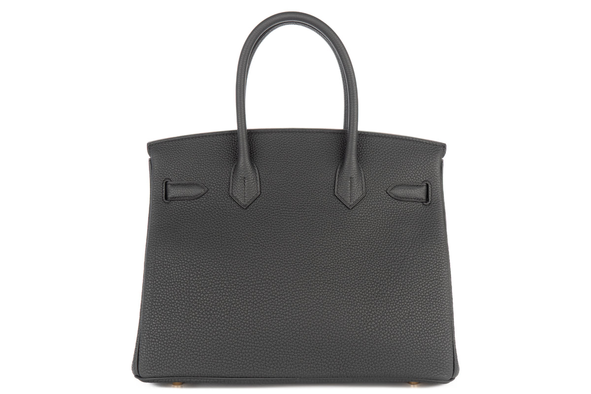 Hermès Birkin 30 Plomb Togo Permabrass Hardware - view 3
