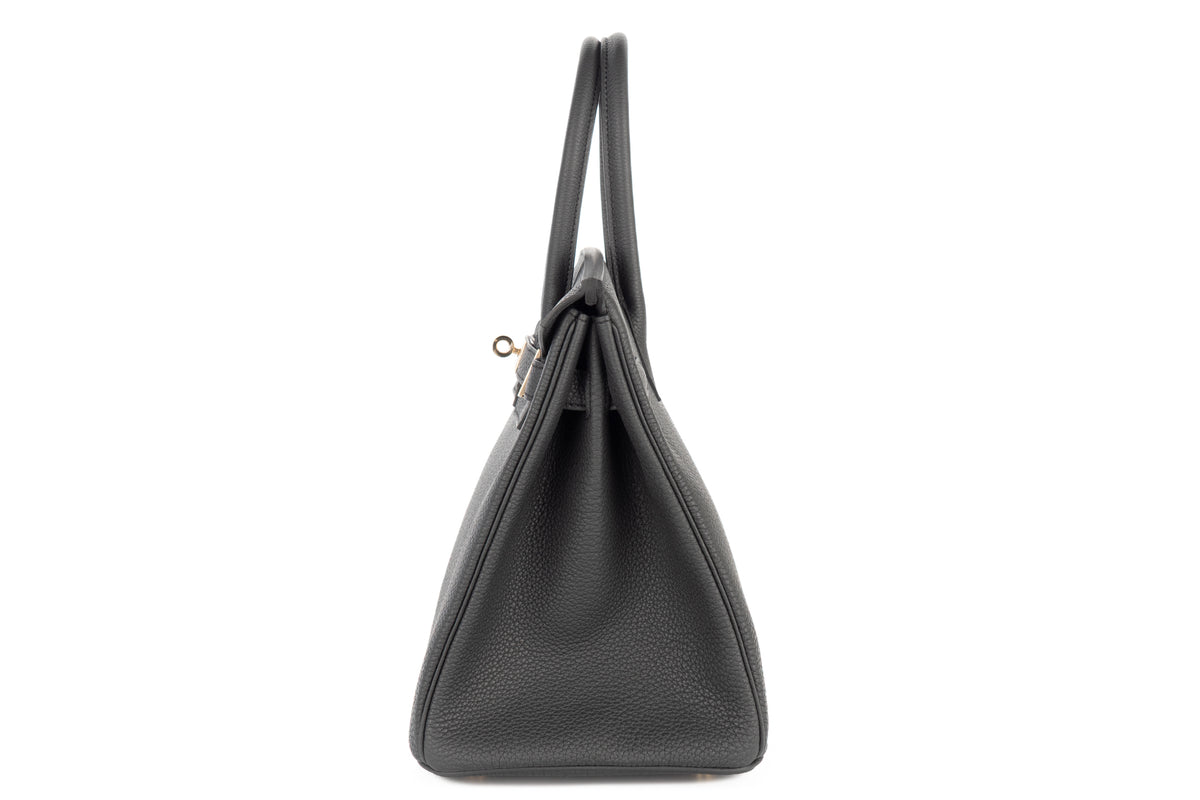 Hermès Birkin 30 Plomb Togo Permabrass Hardware - view 4