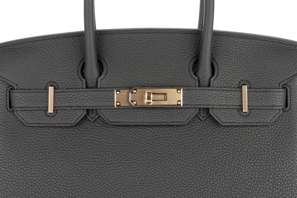 Hermès Birkin 30 Plomb Togo Permabrass Hardware - view 7