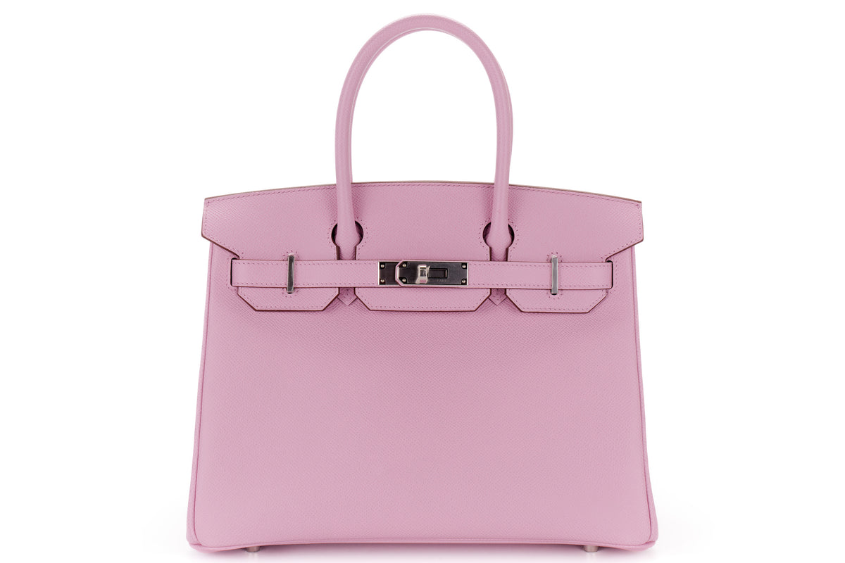 Hermès Birkin 30 Mauve Sylvester Epsom Palladium Hardware - view 1