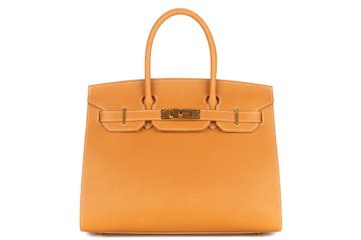 Hermès Birkin 30 Naturel Sable Vache Naturelle Grainee Gold Hardware - view 1