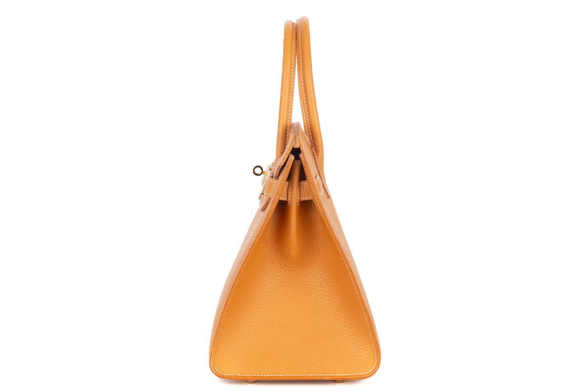 Hermès Birkin 30 Naturel Sable Vache Naturelle Grainee Gold Hardware - view 4