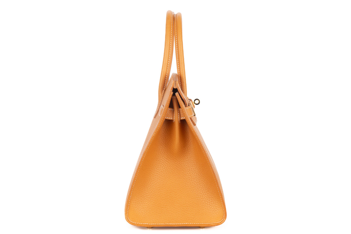 Hermès Birkin 30 Naturel Sable Vache Naturelle Grainee Gold Hardware - view 5