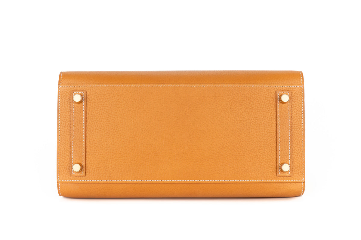 Hermès Birkin 30 Naturel Sable Vache Naturelle Grainee Gold Hardware - view 6