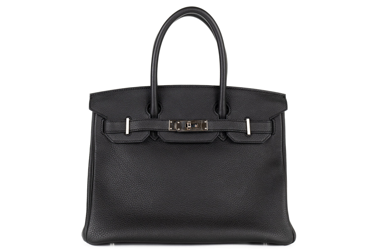 Hermès Birkin 30 Noir Togo Palladium Hardware - view 1