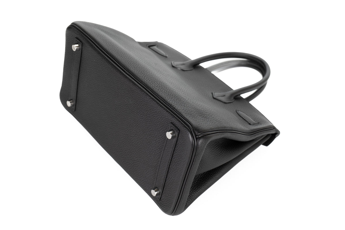 Hermès Birkin 30 Noir Togo Palladium Hardware - view 13