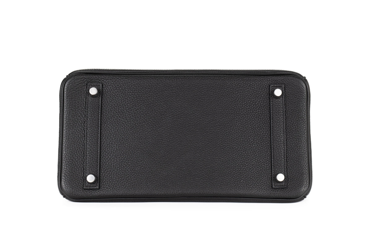 Hermès Birkin 30 Noir Togo Palladium Hardware - view 6