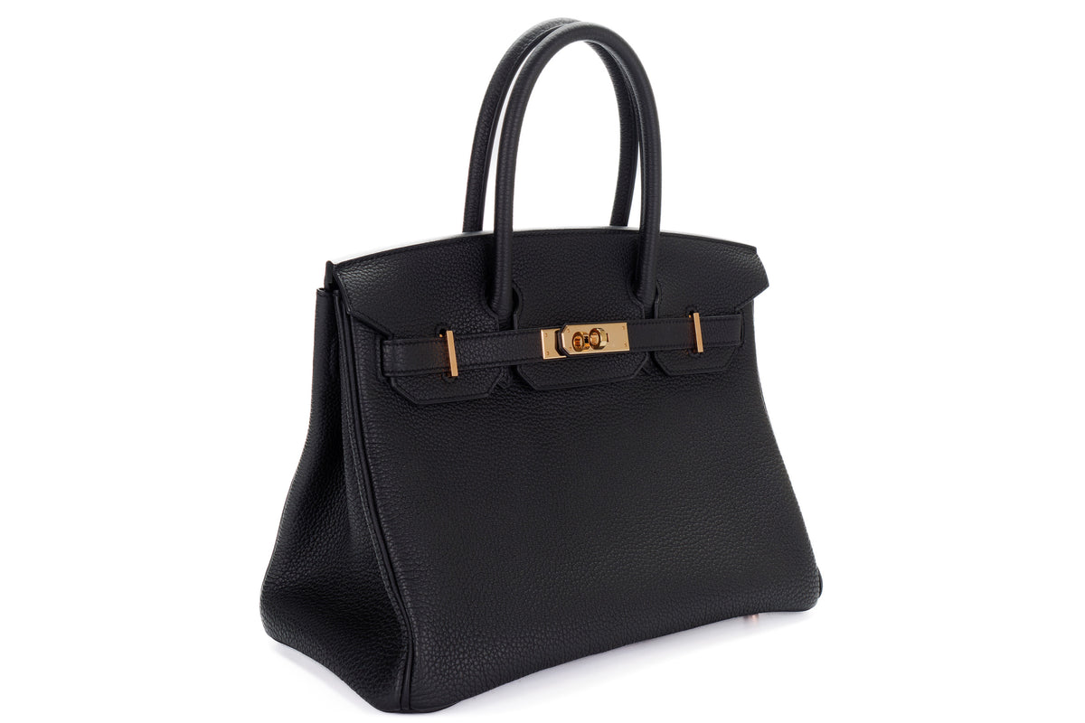 Hermès Birkin 30 Noir Togo Rose Gold Hardware - view 2