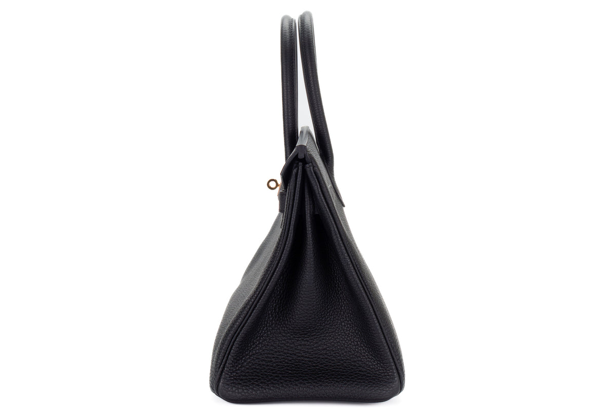 Hermès Birkin 30 Noir Togo Rose Gold Hardware - view 4