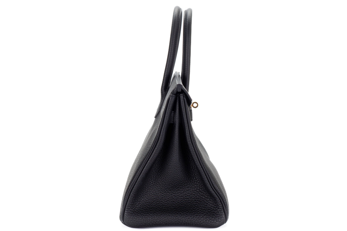 Hermès Birkin 30 Noir Togo Rose Gold Hardware - view 5